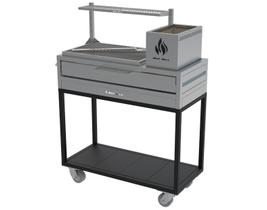 Parrilla Residencial Premium INOX 304 Carrinho 97 x 45cm Parrilla Residencial Premium INOX 304 Carrinho 97 x 45cm