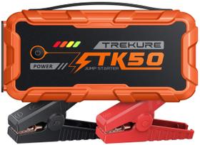 Partida Auxiliar TREKURE TK50 8000A 26800mAh Carga Rápida Partida Auxiliar TREKURE TK50 8000A 26800mAh Carga Rápida