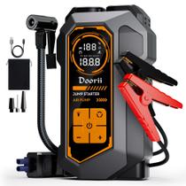 Partidor de bateria Doorii 6000A com compressor de ar de 150 PSI Partidor de bateria Doorii 6000A com compressor de ar de 150 PSI