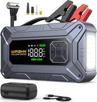 Partidor de bateria WIRSHK W20 8000A com compressor de ar 160 PSI Partidor de bateria WIRSHK W20 8000A com compressor de ar 160 PSI