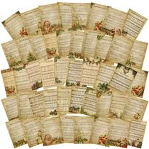 Partituras de Natal vintage Fullhawl 60 unidades 21,5x28 cm Partituras de Natal vintage Fullhawl 60 unidades 21,5x28 cm
