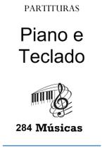 Partituras para Piano e Teclado 3 Volumes 284 músicas - Academia de Música