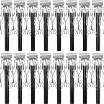 Party Blower Noisemakers Skylety 18 unidades em preto e prata