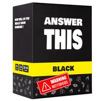 Party Card Game The World Game Answer This Black
