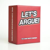Party Cards Let's Argue Jogo de Cartas de Conversa para Adultos Party Cards Let's Argue Jogo de Cartas de Conversa para Adultos
