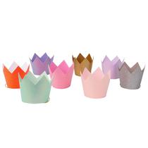 Party Crowns Meri Meri Mini Glitter, pacote com 8 Party Crowns Meri Meri Mini Glitter, pacote com 8