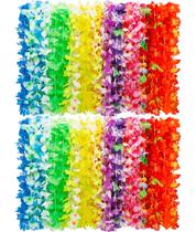Party Favor Arrowom, 100 peças, colares havaianos, 100 cm coloridos Party Favor Arrowom, 100 peças, colares havaianos, 100 cm coloridos