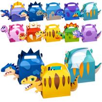 Party Favor Boxes DMIGHT Dinosaur Theme para crianças (20 unidades)