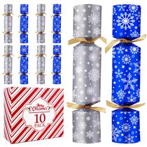 Party Favor Jorfin, pacote com 10 lembrancinhas de mesa de Natal de 25 cm Party Favor Jorfin, pacote com 10 lembrancinhas de mesa de Natal de 25 cm