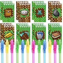 Party Favors Jiaoohoo Pixel Theme, 24 unidades com caneta de tinta invisível