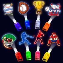 Party Favors LED Finger Lights, tema de beisebol x24 Kids