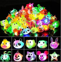 Party Favors LED Jelly Light Up Rings, pacote com 12 unidades para crianças Party Favors LED Jelly Light Up Rings, pacote com 12 unidades para crianças