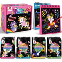 Party Favors Mocoosy Scratch Art, pacote com 24, crianças de 4 a 8 anos Party Favors Mocoosy Scratch Art, pacote com 24, crianças de 4 a 8 anos