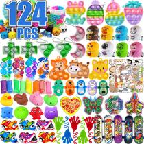 Party Favors Pebatoor 124 unidades para crianças com brinquedos Treasure Box Party Favors Pebatoor 124 unidades para crianças com brinquedos Treasure Box