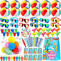 Party Favors QAUYETM Pool & Beach, 132 peças de brinquedos de verão para crianças Party Favors QAUYETM Pool & Beach, 132 peças de brinquedos de verão para crianças