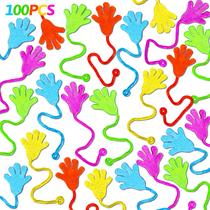 Party Favors Thremhoo 100 unidades Glitter Sticky Hands para crianças