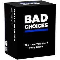 Party Game BAD CHOICES Você já fez alguma vez Jogo de cartas para adultos Party Game BAD CHOICES Você já fez alguma vez Jogo de cartas para adultos
