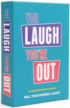 Party Game DSS Games You Laugh You're Out com 125 cartões de aviso