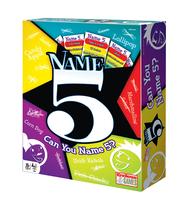 Party Game Endless Games Name 5 Quick Thinking com 144 cartas