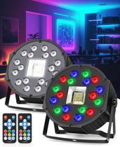 Party Lights Outerman, 2 pacotes de 18 LEDs com som estroboscópico ativado Party Lights Outerman, 2 pacotes de 18 LEDs com som estroboscópico ativado
