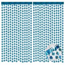 Party Snowflake Backdrop BRAVESHINE Blue, pacote com 2 unidades, 1x2m Party Snowflake Backdrop BRAVESHINE Blue, pacote com 2 unidades, 1x2m