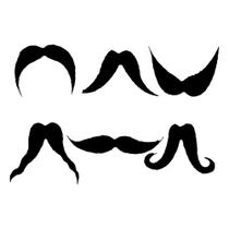 Party Supplies Forum Novelties Moustache, cabelo 100% sintético Party Supplies Forum Novelties Moustache, cabelo 100% sintético