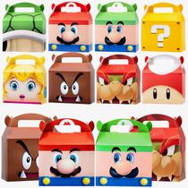 Party Supplies Momkutei Birthday, 16 unidades, caixas de presente, tema do jogo