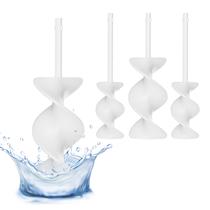 Pás misturadoras de resina e resinadores para mistura automática de silicone, 4 unidades