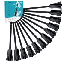 Pás misturadoras de resina Suzzam, 12 peças de plástico para pintura perfurada Pás misturadoras de resina Suzzam, 12 peças de plástico para pintura perfurada