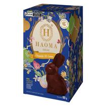 Páscoa Coelho Chocolate 56% Cacau 60g Haoma