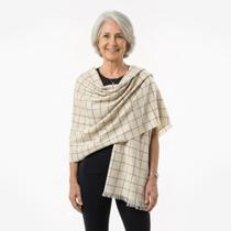 Pashimina Cachecol Echarpe Estampa Quadriculada Quentinha -