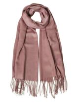Pashmina Via Lessa Santiago Liso em Viscose Rosê Pashmina Via Lessa Santiago Liso em Viscose Rosê