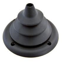 Passa Cabo Comando Até 12MM 4 Pol Preto Trem