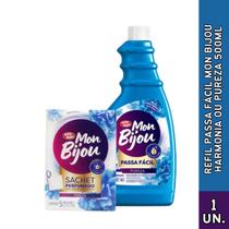 Passa Fácil Pureza Refil 500 ml + Sachê Pureza 50 gr