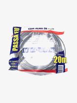 PASSA FIO 20m C/ALMA DE ACO CINZA MEGATRON PASSA FIO 20m C/ALMA DE ACO CINZA MEGATRON