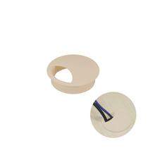 Passa Fio 59 Mm Marfim Para Mesas E Bancadas - Bigfer Passa Fio 59 Mm Marfim Para Mesas E Bancadas - Bigfer