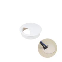 Passa Fio Cabo de 46 Mm Branco Para Mesas E Bancadas Mk