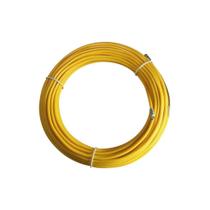 Passa Fio Com Aço 20 Metros Amarelo - Proaqua