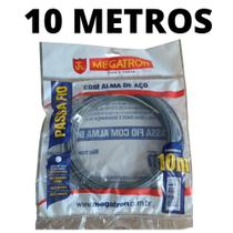 Passa Fio Com Alma Aço 10 Metros Anti Ferrugem