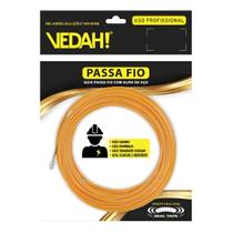 Passa Fio Com Alma De Aço 20M Amarelo Vedah