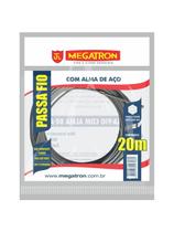 Passa Fio Com Conexão 20 Metros Cinza