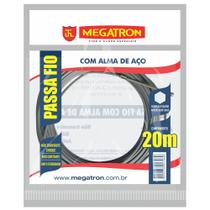 Passa fio com conexao 20m cinza