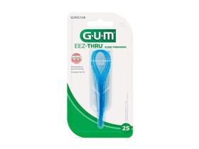 Passa Fio Dental GUM 25 Unidades Auxilia O Uso Do Fio