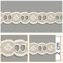 Passa Fita Cru 2,0cm Arte Punto PP056 - 13,7 Metros Passa Fita Cru 2,0cm Arte Punto PP056 - 13,7 Metros