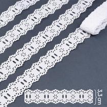 Passa Fita Marilda Mod. 63 Crochê Big Sem Goma 10 Metros - Branco