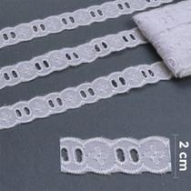 Passa Fita PP083 001 Branco - 2,0 cm