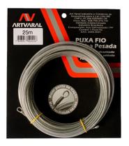 Passa Puxa Fio Alma De Aco 25m Linha Pesada Até 100kg Passa Puxa Fio Alma De Aco 25m Linha Pesada Até 100kg