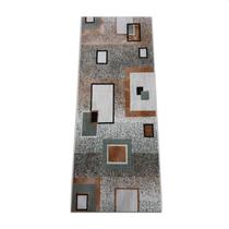 Passadeira 18Mt Belga Aveludado 60X1800Cm Quadriculado Bege
