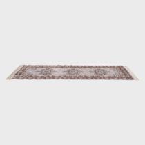 Passadeira 2M Tabriz Indiano 66X210 Cm Tipo Persa Belga 8 Passadeira 2M Tabriz Indiano 66X210 Cm Tipo Persa Belga 8