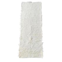 Passadeira Cozinha Boho felpuda bege Macio 1,20x0,40cm